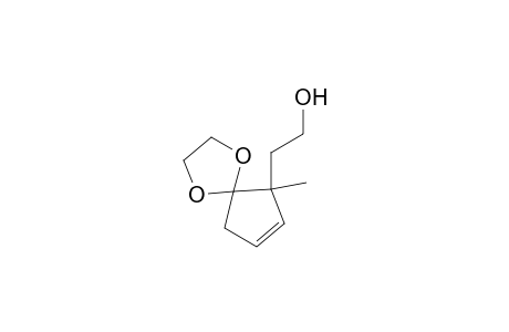 2-(5',5'-ETHYLENEDIOXY-1'-METHYLCYCLOPENT-2'-EN-1'-YL)-ETHANOL