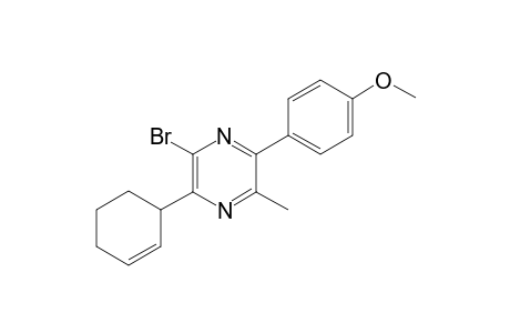 2-Bromo-3-(cyclohex-2-en-1-yl)-6-(4-methoxyphenyl)-5-methylpyrazine