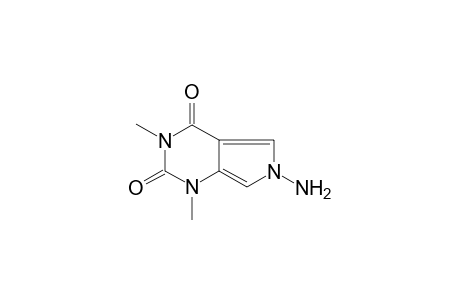 6-Amino-1,3-dimethyl-1,6-dihydro-pyrrolo[3,4-d]pyrimidine-2,4-dione