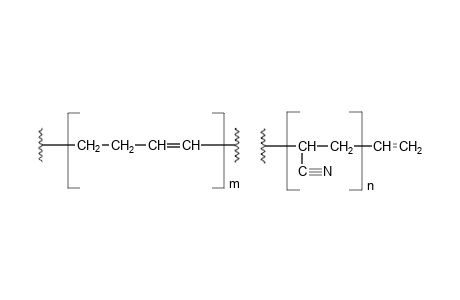 Poly(butadiene-co-acrylonitrile 16.2%) vinyl terminated 3.8%