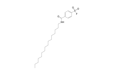 p-(hexadecylcarbamoyl)benzenesulfonyl fluoride