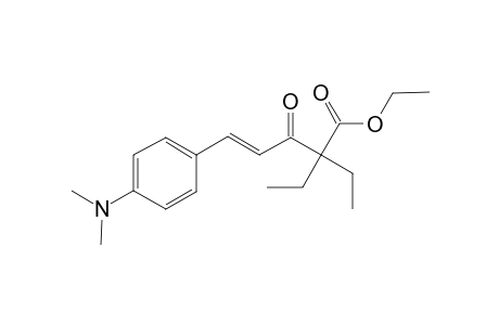 ethyl (4E)-5-[4-(dimethylamino)phenyl]-2,2-diethyl-3-oxo-4-pentenoate