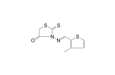 3-{[(E)-(3-methyl-2-thienyl)methylidene]amino}-2-thioxo-1,3-thiazolidin-4-one