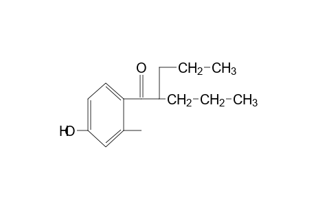 4'-hydroxy-2'-methyl-2-propylvalerophenone