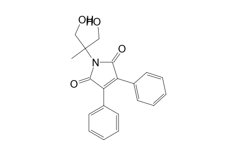 3,4-Diphenylpyrrole-2,5-dione, N-(1,3-dihydroxy-2-methyl-2-propyl)-