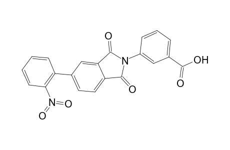 benzoic acid, 3-[1,3-dihydro-5-(2-nitrophenyl)-1,3-dioxo-2H-isoindol-2-yl]-