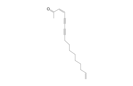 MONTIPORYNE-D;(3Z)-3,16-HEPTADECADIENE-5,7-DIYN-2-ONE