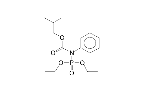 DIETHYL N-PHENYL-N-ISOBUTOXYCARBONYLAMIDOPHOSPHATE