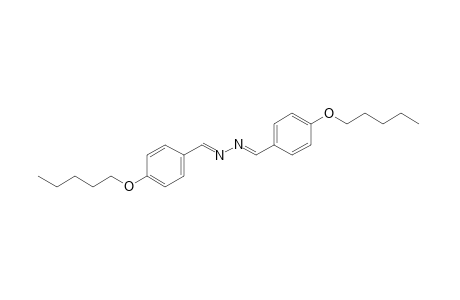 p-(pentyloxy)benzaldehyde, azine