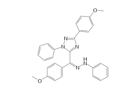 (4-Methoxyphenyl) - [3'-(p-Methoxyphenyl)-1'-phenyl-1H-(1,2,4)-triazol-5'-yl]-Ketone - Phenylhydrazone