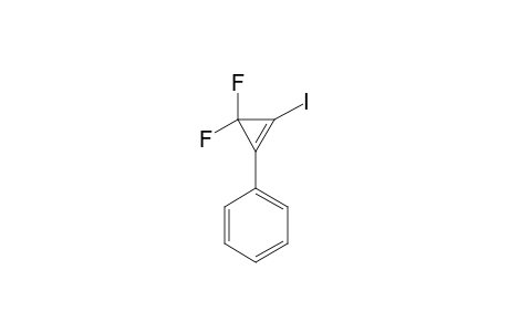 3,3-Difluoro-1-iodo-2-phenylcyclopropene