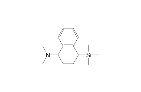 1-Naphthalenamine, 1,2,3,4-tetrahydro-N,N-dimethyl-4-(trimethylsilyl)-, trans-