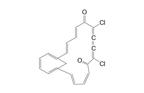 DICHLORODIDEHYDROMETHANO-[20]-ANNULENEDIONE