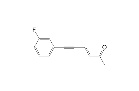 (E)-6-(3-fluorophenyl)hex-3-en-5-yn-2-one