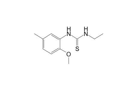 1-ethyl-3-(6-methoxy-m-tolyl)-2-thiourea