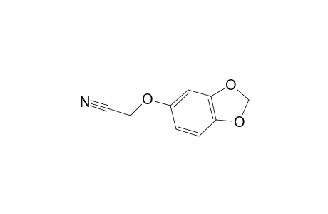 Acetonitrile, (1,3-benzodioxol-5-yloxy)-