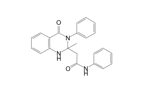 2-(2-Methyl-4-oxo-3-phenyl-1,2,3,4-tetrahydro-quinazolin-2-yl)-N-phenyl-acetamide