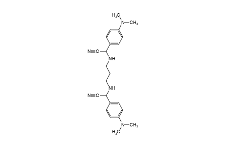 (trimethylenediimino)bis{[p-(dimethylamino)phenyl]acetonitrile