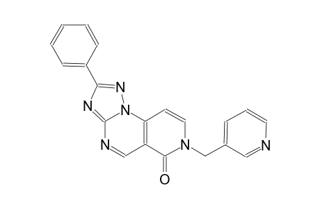 pyrido[3,4-e][1,2,4]triazolo[1,5-a]pyrimidin-6(7H)-one, 2-phenyl-7-(3-pyridinylmethyl)-