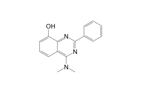 4-(dimethylamino)-2-phenyl-8-quinazolinol