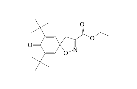 ETHYL-7,9-DI-TERT.-BUTYL-8-OXO-1-OXA-2-AZASPIRO-[4.5]-DECA-2,6,9-TRIENE-3-CARBOXYLATE