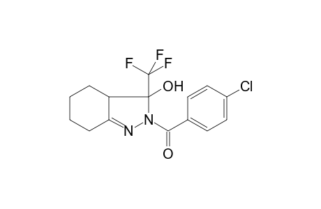 2H-Benzo[c]pyrazol-3-ol, 3,3a,4,5,6,7-hexahydro-2-(4-chlorobenzoyl)-3-trifluoromethyl-