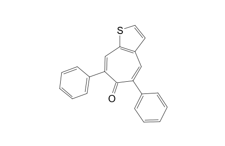 5,7-diphenyl-6H-cyclohepta[b]thiophen-6-one