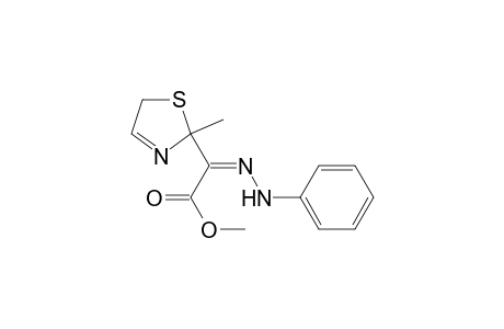 (2-(2-METHYL-2,5-DIHYDRO-1,3-THIAZOL-2-YL)-2-PHENYLHYDRAZONO-ACETIC-ACID,METHYLESTER