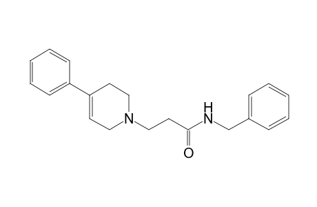 N-benzyl-3,6-dihydro-4-phenyl-1(2H)-pyridinepropionamide