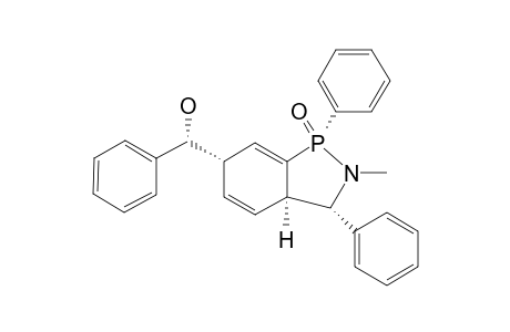 (R*)-(1SR,3SR,4RS,7RS,10RS)-2,3,4,7-TETRAHYDRO-N-METHYL-7-(1-PHENYL-1-HYDROXYMETHYL)-3-PHENYLBENZO-[D]-2-AZA-1-LAMBDA(5)-PHOSPHOLE-1-OXIDE