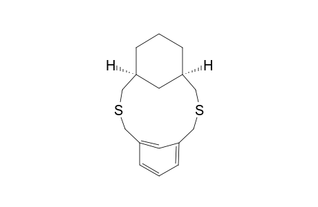 cis-3,11-dithiatricyclo[11.3.1.1(5,9)]octadeca-1(17),13,15-triene