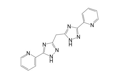 3-(2-pyridyl)-5-{[5-(2-pyridyl)-s-triazol-3-yl]methyl}-s-triazole