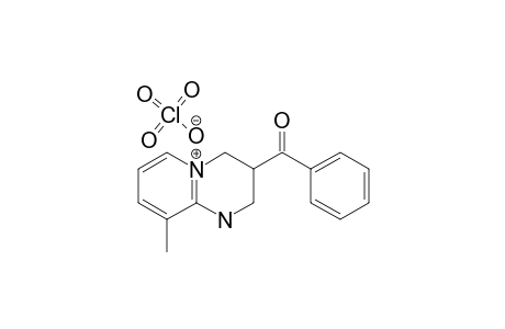 3-BENZOYL-1,2,3,4-TETRAHYDRO-9-METHYL-2H-PYRIDO-[1,2-A]-PYRIMIDINE-HYDROPERCHLORATE