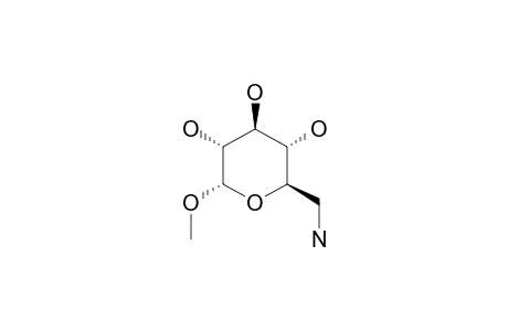 6-AMINO-6-DEOXY-ALPHA-D-METHYL-GLUCOPYRANOSIDE;GSA-6