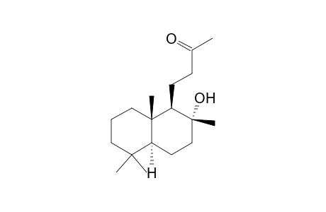 (+)-4-((1R,2R,4aS,8aS)-2-Hydroxy-2,5,5,8a-tetramethyldecahydro-1-naphthylnyl)-2-butanone