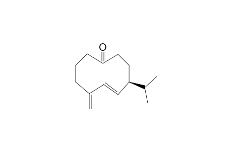 (4S,5E)-7-METHYLENE-4-(1-METHYLETHYL)-CYCLODEC-5-EN-1-ONE