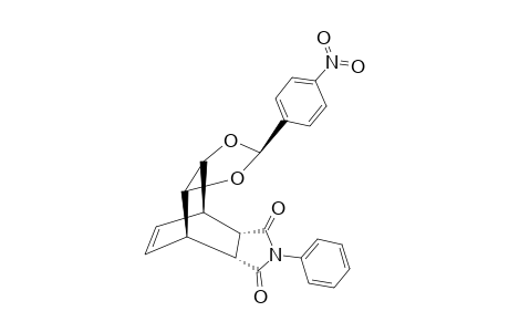 (2-ALPHA,3A-ALPHA,4-ALPHA,4A-BETA,7A-BETA,8-ALPHA,8A-ALPHA)-4A,7A,8,8A-TETRAHYDRO-2-(4-NITROPHENYL)-6-PHENYL-4,8-ETHENO-4H-1,3-DIOXOLO-[4,5F]-ISOINDOLE-5,7-(3