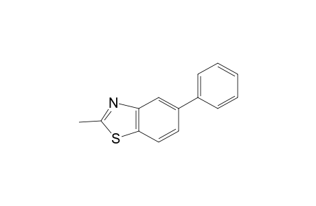 2-Methyl-5-phenylbenzothiazole