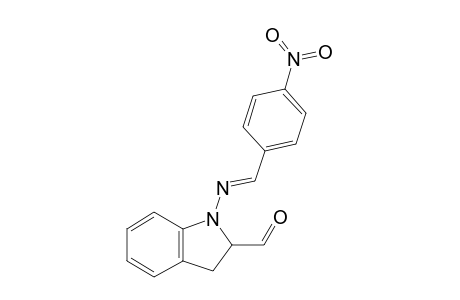 2-FORMYL-1-(4-NITROBENZYLIDENEAMINO)-INDOLINE