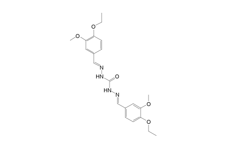 4-ethoxy-3-methoxybenzaldehyde, carbohydrazone