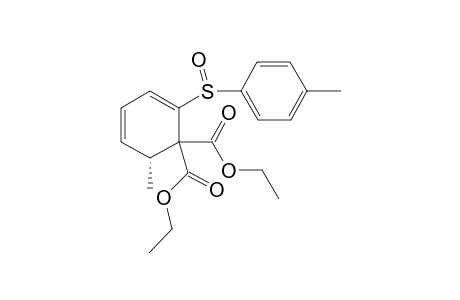 (R6,Rs)-1,1-Di(ethoxycarbonyl)-6-methyl-2-p-tolylsulfinyl-2,4-cyclohexadiene