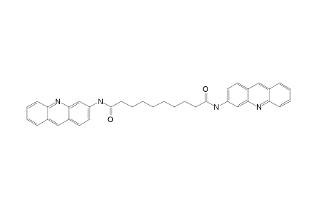 1,10-BIS-(ACRIDIN-3-YL)-DECANE-1,10-DICARBOXYLIC-ACID-DIAMIDE