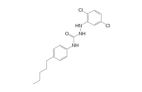 1-(2,5-dichlorophenyl)-4-(p-pentylphenyl)semicarbazide