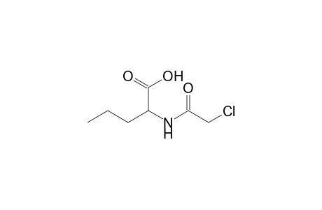 D,L-N-(chloroacetyl)norvaline