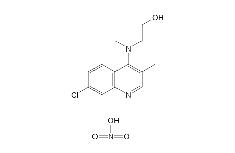 2-[(7-CHLORO-3-METHYL-4-QUINOLYL)METHYLAMINO]ETHANOL, NITRATE