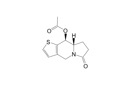 (8AS,9S)-6-OXO-4,6,7,8,8A,9-HEXAHYDROTHIENO-[3,2-F]-INDOLIZIN-9-YL-ACETATE