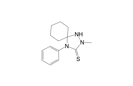 2-Methyl-4-phenyl-1,2,4-triaza-spiro[4.5]decane-3-thione