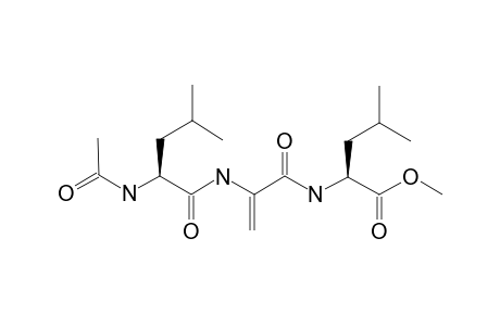 N-[N-ACETYL-L-LEUCYL-ALPHA,BETA-DIDEHYDROALANYL]-O-METHYL-L-LEUCIN