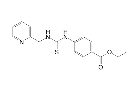 p-{3-[(2-pyridyl)methyl]-2-thioureido}benzoic acid, ethyl ester