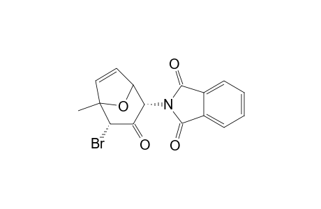 1-Methyl-2.alpha.-Bromo-4.alpha.-phthalimido-8-oxabicyclo[3.2.1]oct-6-en-3-one